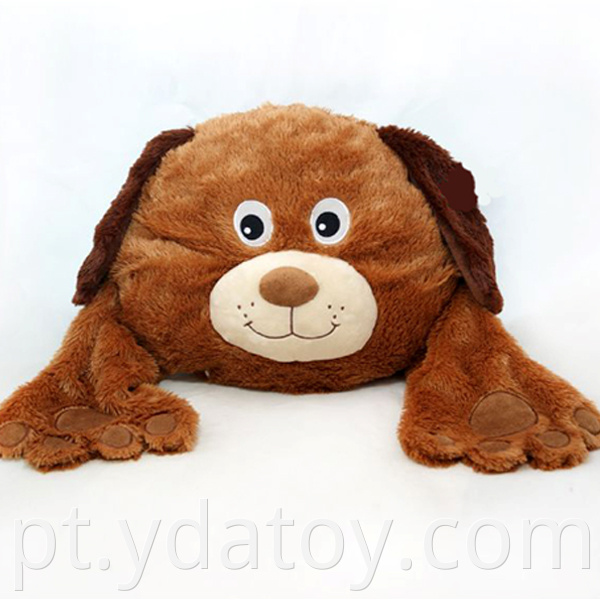 Puppy plush animal cushion